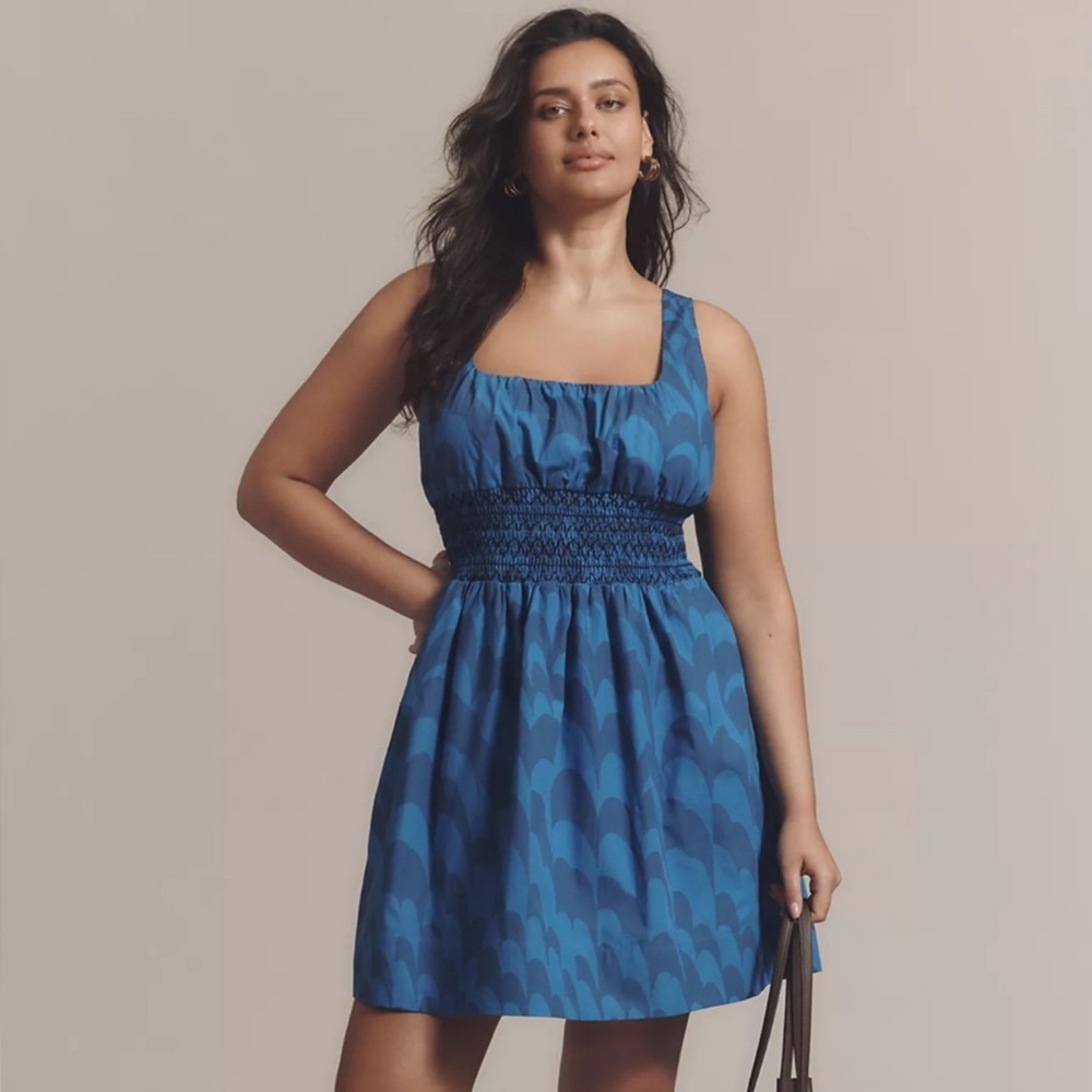 Anthropologie Smocked Dress
Size Medium